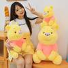 New Winnie the Pooh doll butterfly puff bear plush toy cute doll girl gift