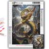 5D DIY Diamond Embroidery Chinese Dragon Diamond Painting Mosaic Home Decoration