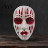 Dripping Blood Mask Halloween Scary Full Face Mask, Ghost Cosplay Unisex Prop for Party, Horror Skull with Adjustable Strap Comfortable Adult