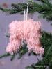Creative Christmas Tree Socks Heart Shaped Feather Pendant Christmas Decoration For Festive Tree Decor