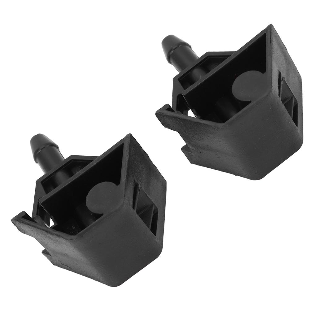 Пара передних форсунок омывателя ветрового стекла 28932‑JD000 АБС черный износостойкий замена для Nissan