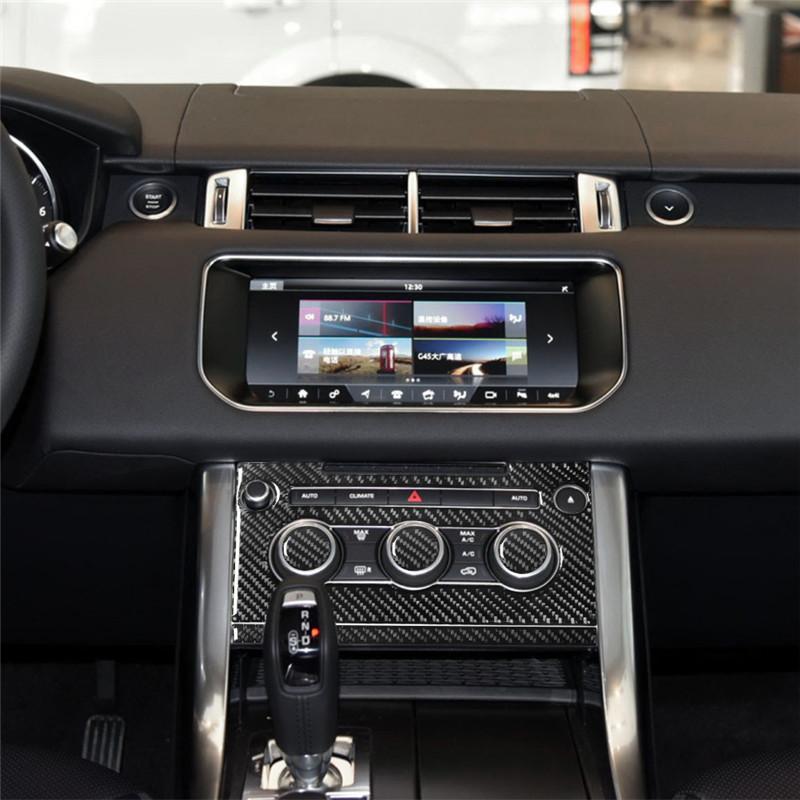 Наклейки из углеродного волокна для украшения салона автомобиля для Range Rover Range Rover Sport 2014-2017, стиль