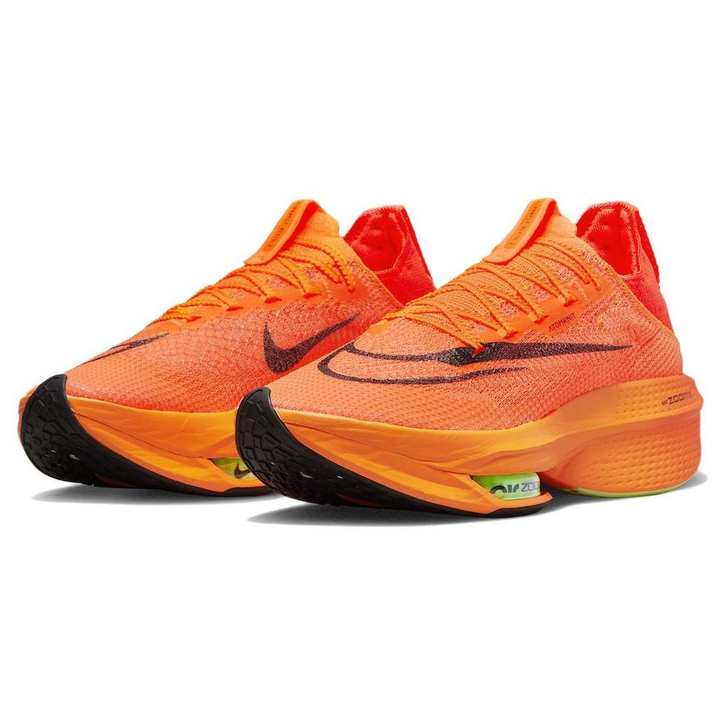 Nike Air Zoom Alphafly NEXT% 2 Total Orange Men Sneakers Bright-Crimson Ghost-Green Black DN3555-800