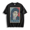 Michael Jackson Pop Icon T-Shirt Red Blue Retro Unisex Tee