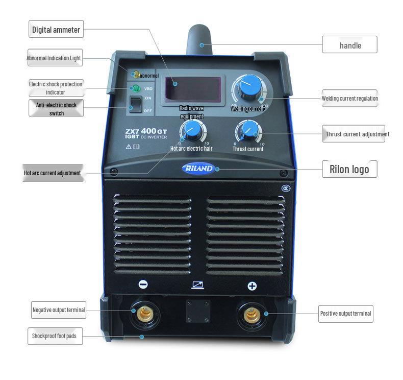Rilon ZX7-315/400/500GT Industrial Inverter IGBT DC Welding Machine, 380V