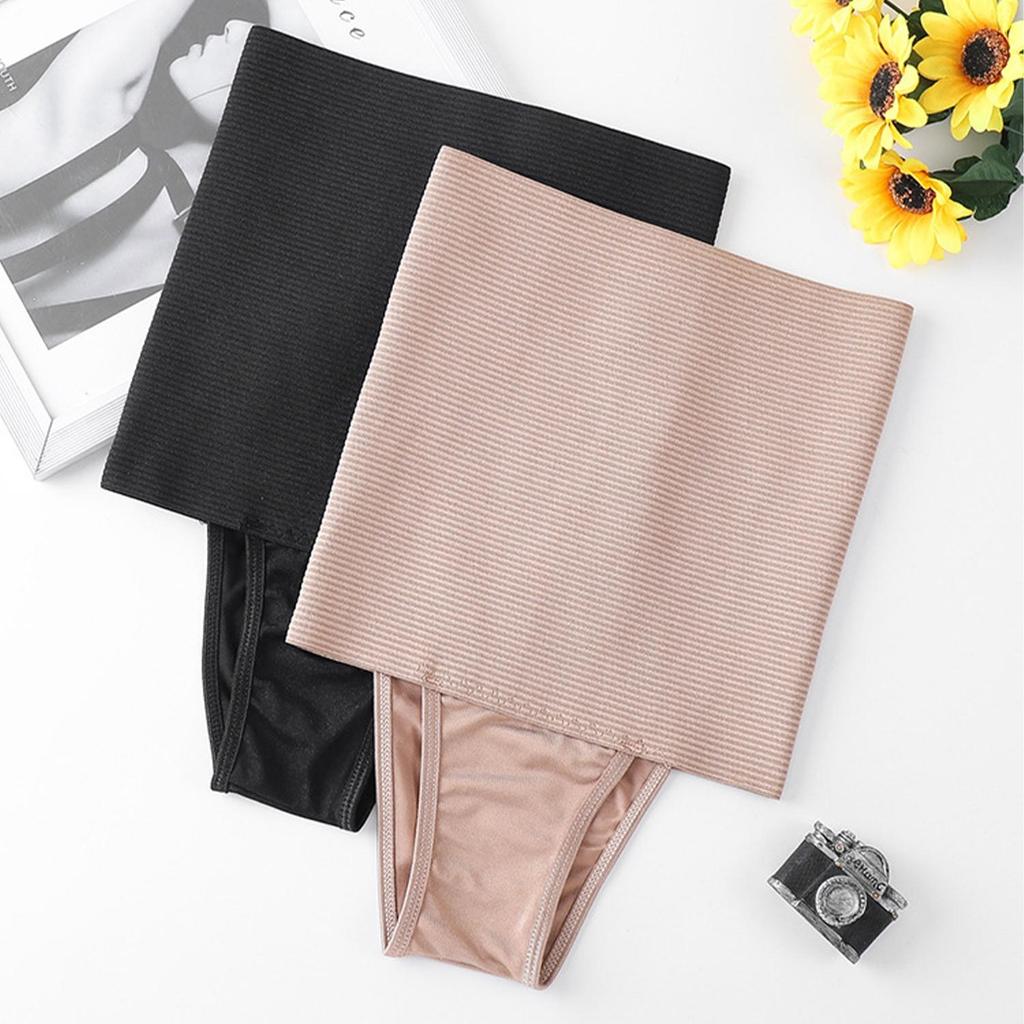 Женское корректирующее белье с высокой талией, утягивающее нижнее белье, бесшовные утягивающие трусики-пояса