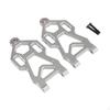 Front Lower Arms 1/16 RC Car Parts Left Right Easy To Install Strong Sturdy Aluminum Alloy for