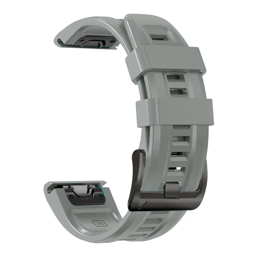 Спортивный силиконовый ремешок для Garmin Fenix E 8 47 мм 51 мм 7 7X браслет для Garmin Enduro 3/Epix Gen Pro QuickFit 22 мм 26 мм ремешок для часов