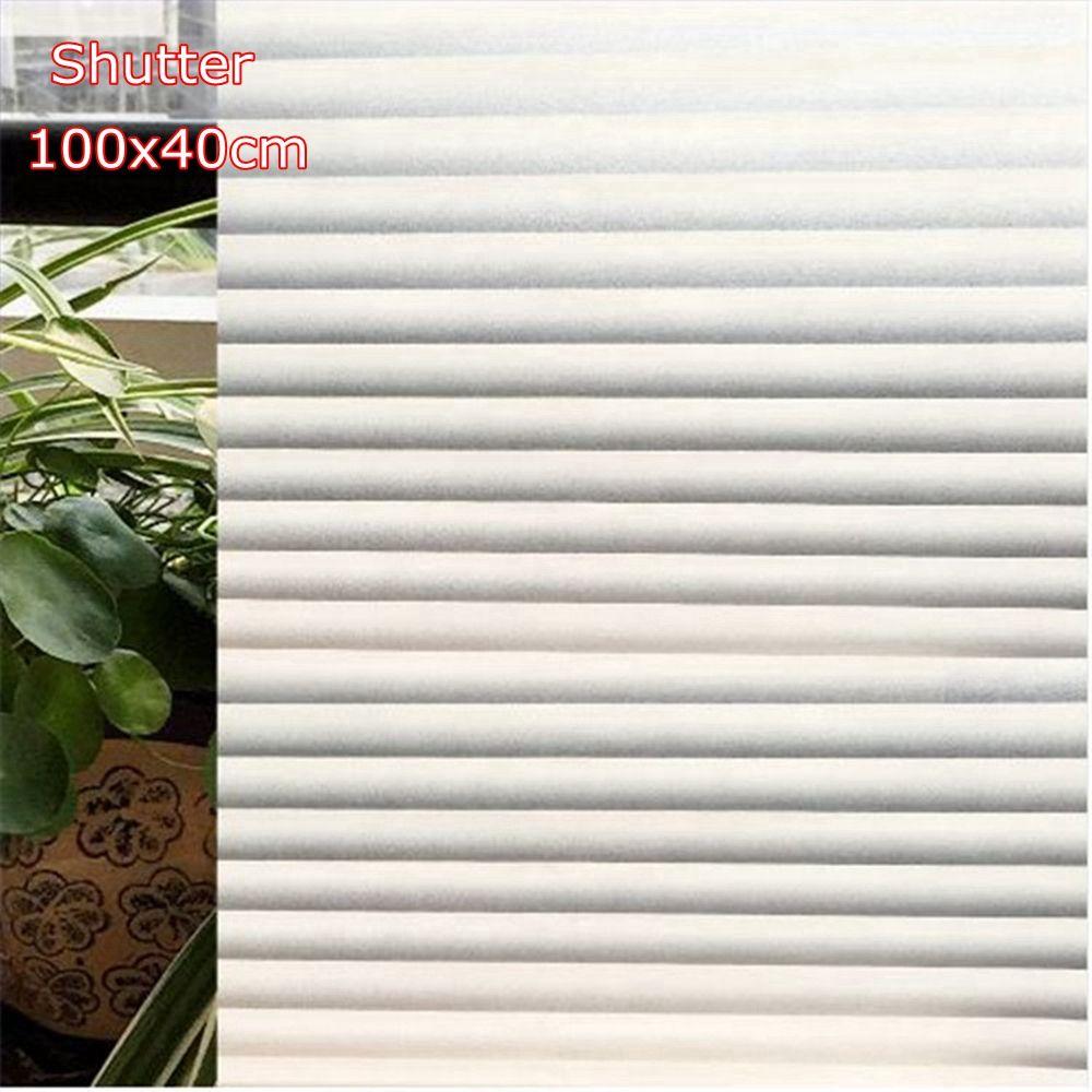 Лазерная матовая 3D статическая декоративная пленка для окон, наклейка на стекло, виниловая наклейка на окно