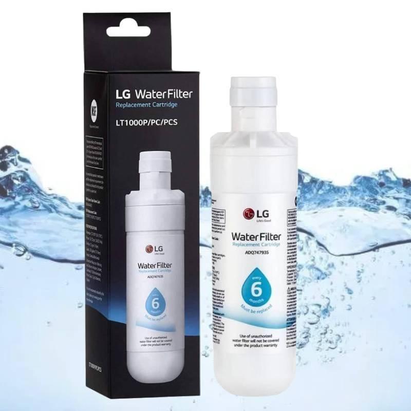 Lt1000p Водяной фильтр для холодильника Высокая емкость 200 галлонов Белый очиститель