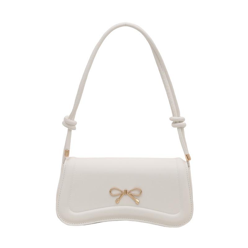 Летняя новая популярная повседневная сумка с бантом, красивая и универсальная, модная, портативная, на плечо, подмышку, сумка-мессенджер