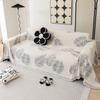 Sofa Towel Full Cover Cloth Winter Plush Sofa Cover Ins Style Thick Leather Sofa Cover Towel One Piece Sofa Cover