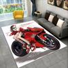 3D ковер для гонок на мотоциклах, нескользящий коврик для пола в гостиную, спальню, игровую комнату, безопасный для детей, прочный, декоративный