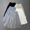 Japanese Pressed Drawstring Skirts Spring Summer Casual Versatile All Match Women Skirts