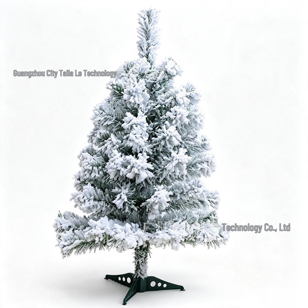 456090cm Small Snowy Green Christmas Tree Ornament for Desktop Decoration