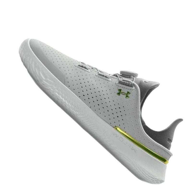 Under Armour SlipSpeed Износостойкие Низкие Повседневные Кроссовки Унисекс Серые Кроссовки 3026197-115