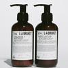 La Brunette Hand & Body Wash + Body Lotion 190ml Set (sage/rose/lavender)