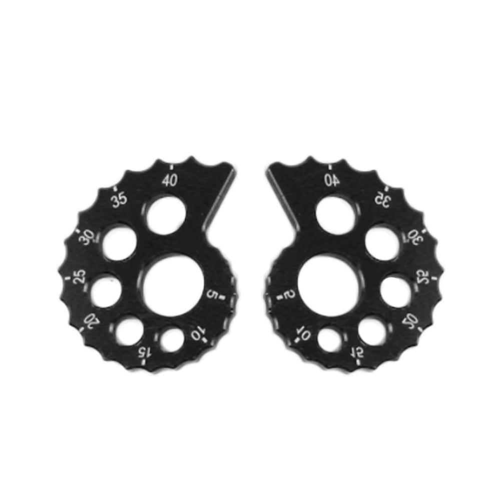 2 шт. детали для мотоцикла регулятор цепи мотоцикла с ЧПУ