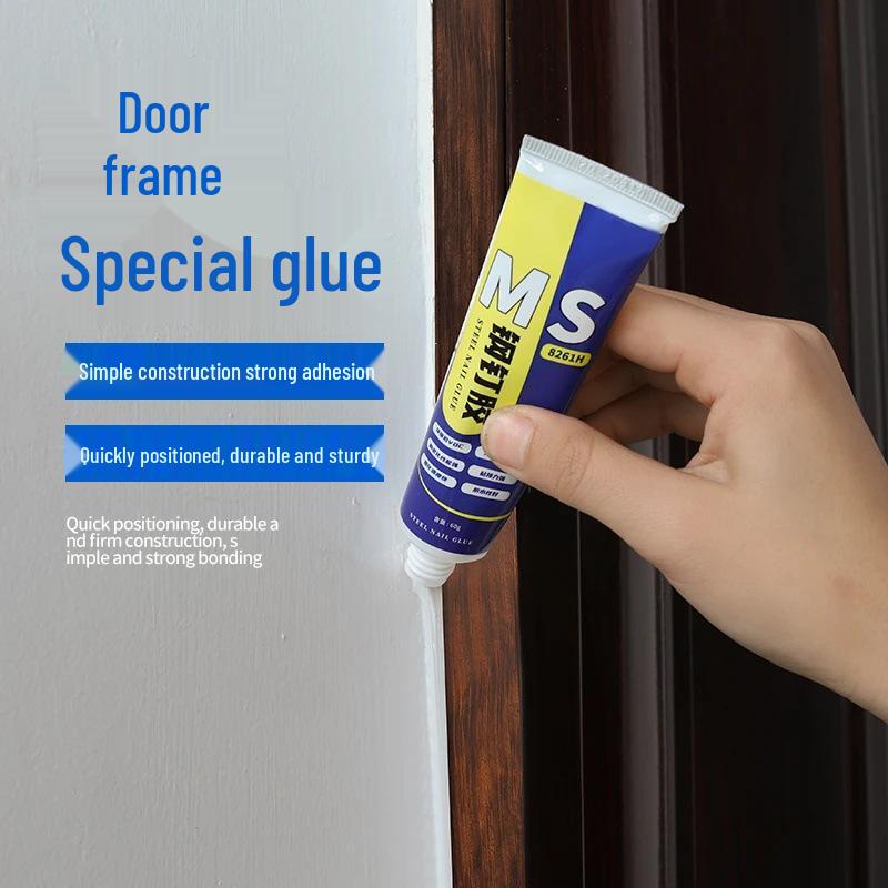 Newcomer Special: Strong Adhesive Door Frame & Furniture Edge Strip Glue - White PVC Edge Banding with Free Shipping