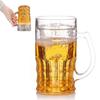 Beer Glasses 400ml Double Layer Funny Beer Cup Ornament Prank