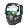 Flexible Facial Protection for Welder with Removable Hood