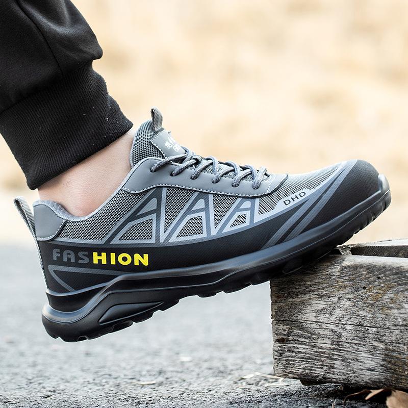 Обувь для страхования труда Мужская противоударная и противопрокольная, рабочая защитная обувь Утепленная электрическая обувь