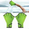 Плавание Перепончатые перчатки Водные с ремешком на запястье без пальцев Дайвинг для весла