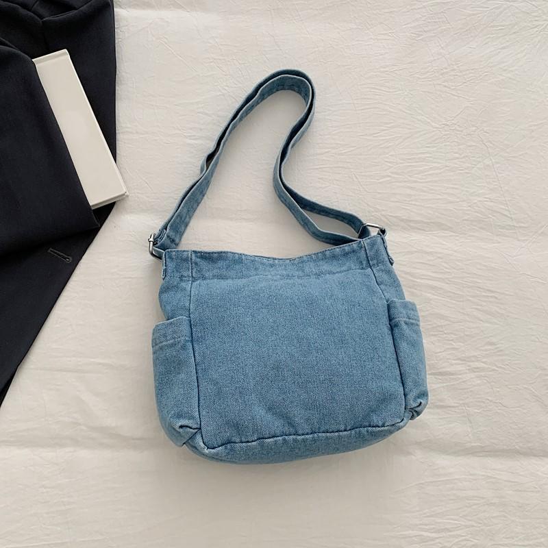 Джинсовая сумка Женская на плечо Кроссбоди Сумка для поездок Маленькая квадратная сумка