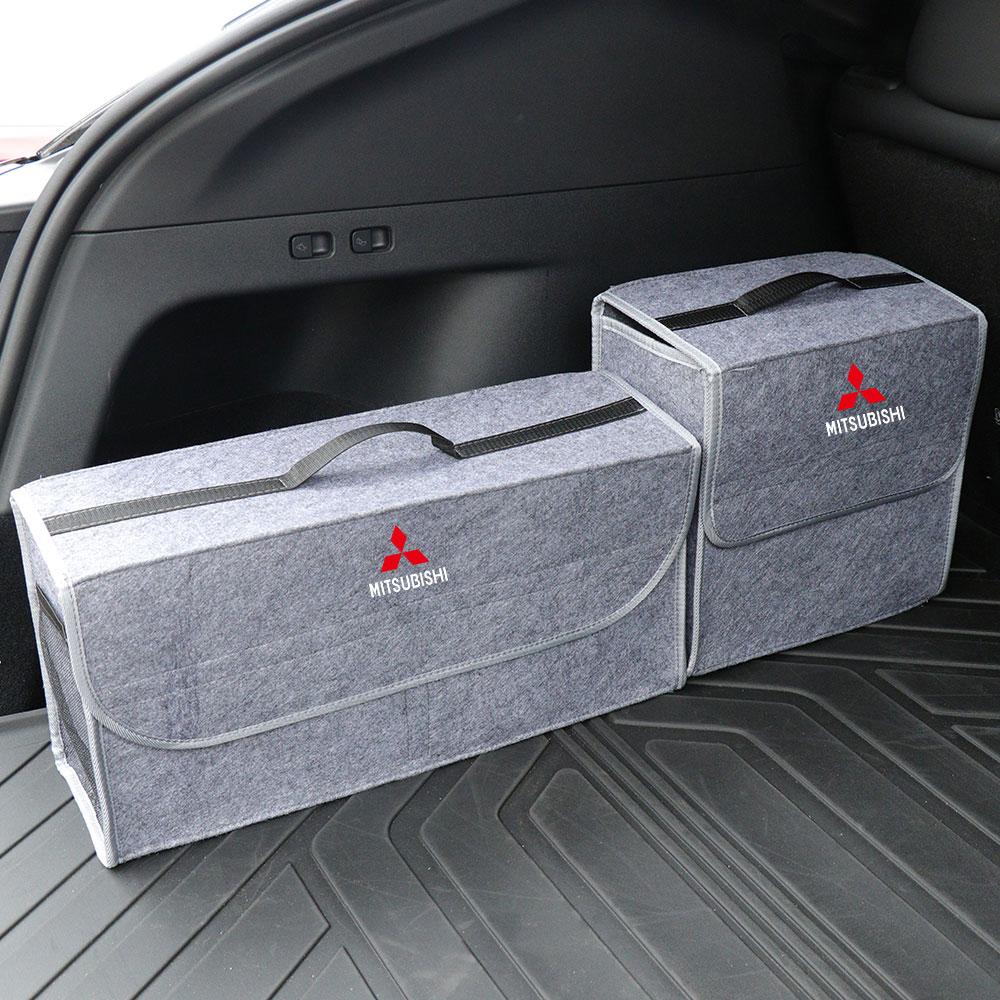 Car Trunk Folding Organizer Storage Box Sundries Stowing Tidying For Mitsubishi Space Star Lancer Outlander Xl Eclipse Cross Asx