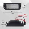license plate lights Suitable For Kia Picanto TA For Hyundai i20 XG30 Terracan HP white LED car waterproof license plate lights