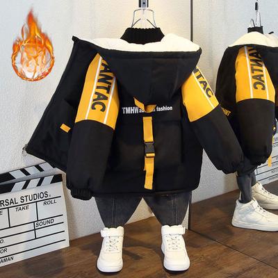 Толстое пальто для мальчиков 2025 года, детская повседневная куртка из хардшелла