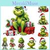 Creative Acrylic Grinch Christmas Tree Decoration Cartoon Ornament For Home And Car