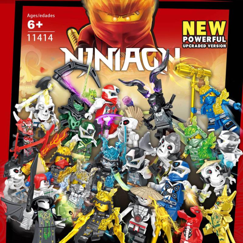 24шт 31035 Фантом против. Игрушка-строительный блок для мальчика-соплеменника Python