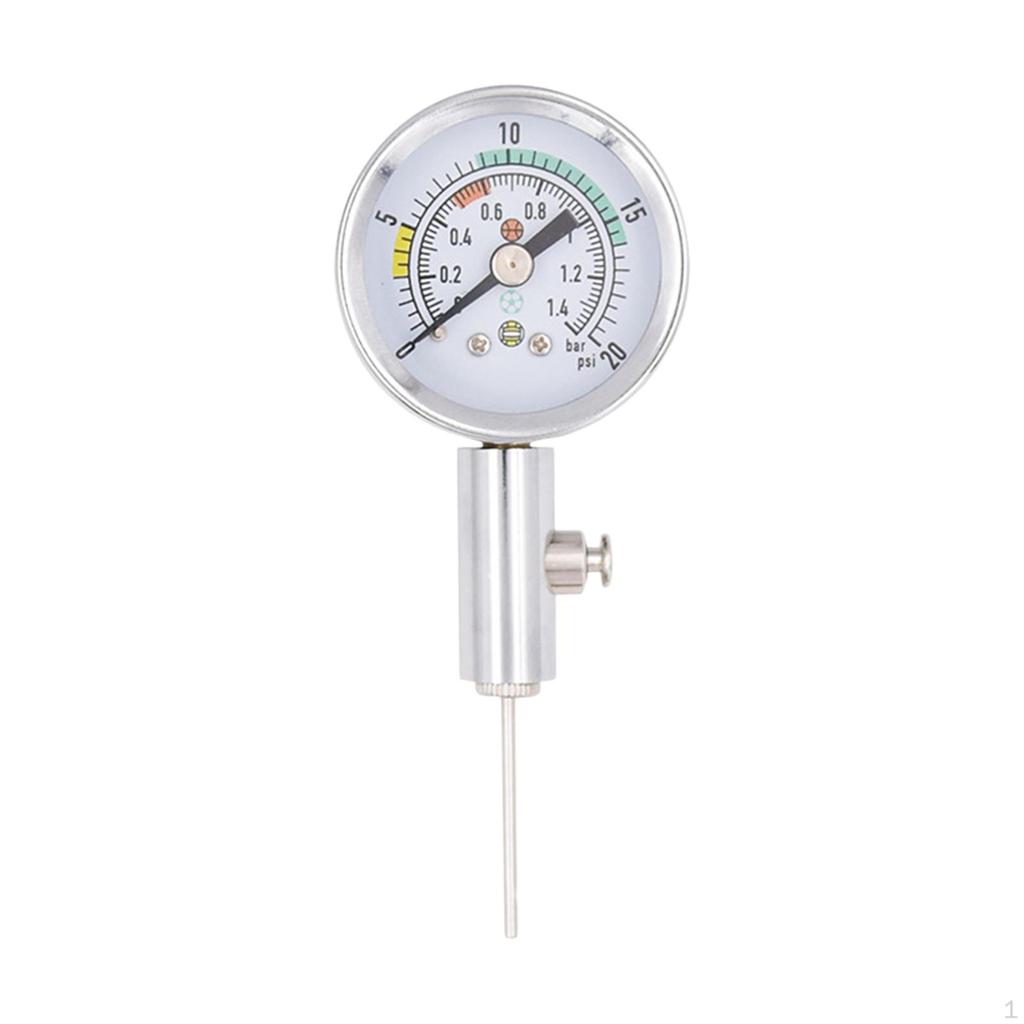 Ball Pressure Gauge Air Checker Professional Precision Tool for Rugby
