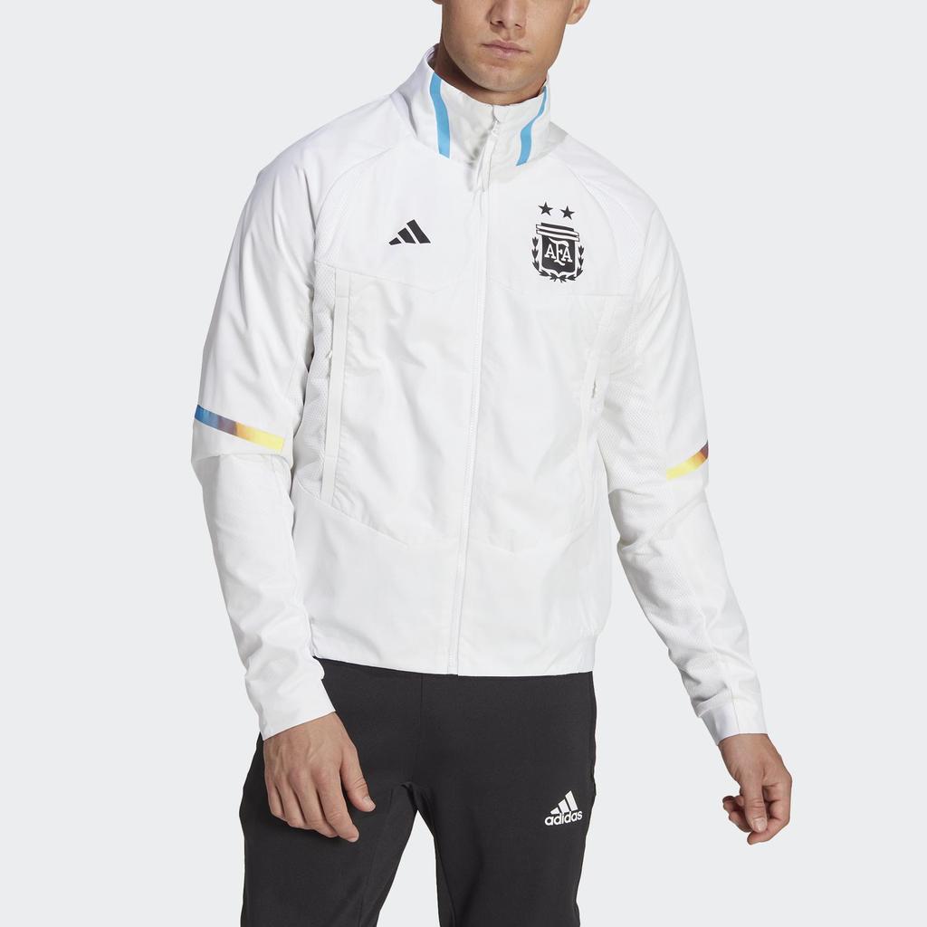 adidas Аргентина Куртки Мужские Белый Стойка Умеренный Другое IC4446