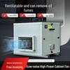 Industrial Kitchen Exhaust Fan 380V/220V - Centrifugal Cabinet for Oil Fume Extraction