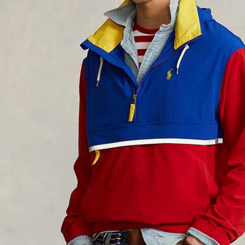 Polo Ralph Lauren Packable Hooded Pullover Zip Jacket Men Jackets Multicolor MNPOOTW16020800