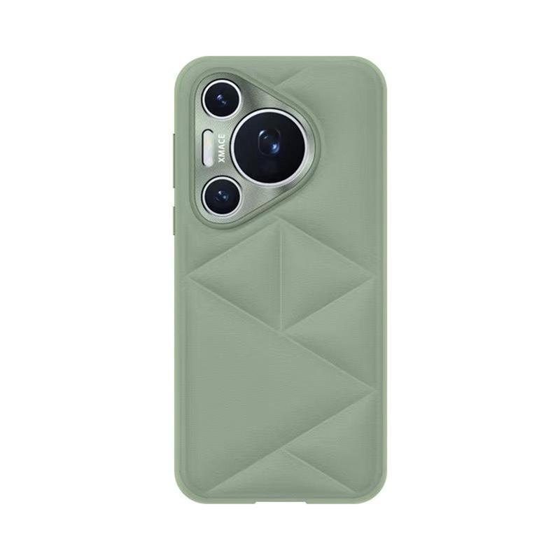 Чехол для Huawei Pura 70 Pro Plus Pura70 Ultra Облачная сетка Силикон ПУ Кожа Задняя крышка Роскошный Модный Корпус Ударопрочный Бампер