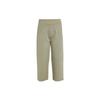 Yoga Luxe Knit Wide-Leg Capri Pants Women Bottoms Olive DA0777-320
