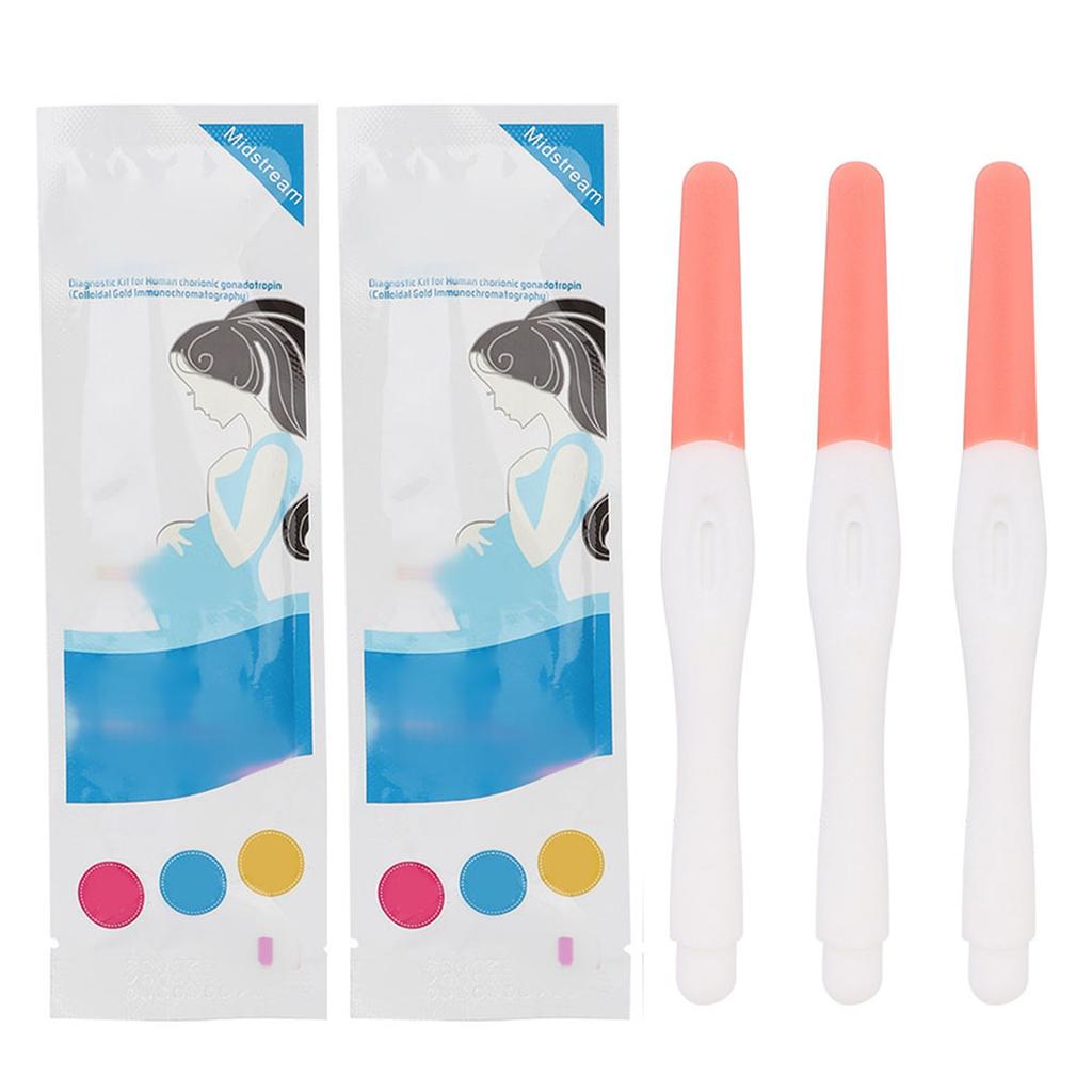 5pcs Early Pregnancy Tester Pen Home HCG Urine Testing Strip Kit for Women