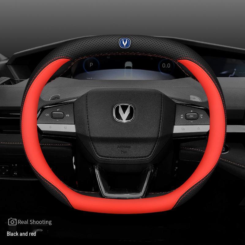 Чехол на руль Changan Univ CS55 Plus/Yidav Unik, ультратонкий, из натуральной кожи