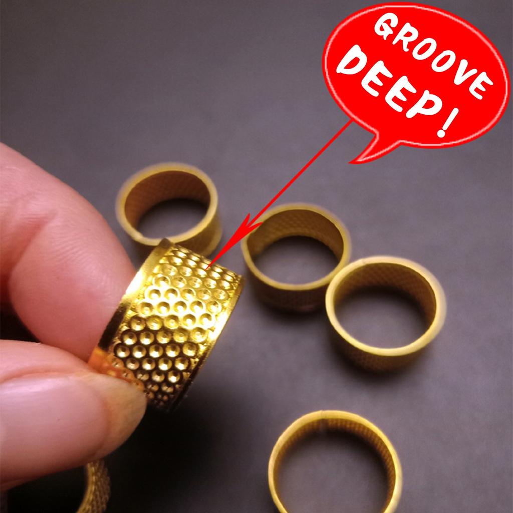 5 шт., защита для пальцев для шитья, квилтинга, вышивки, ремесла