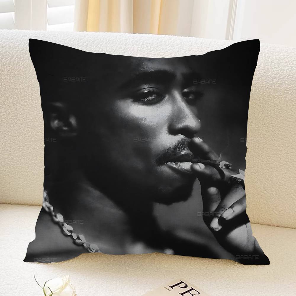 Рэпер 2Pac Тупак Амару Шакур Наволочка Декоративная Подушка Диван Домашний Декор Чехол Наволочки