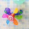 1 Pcs Baby Shower Toy Color Water Wheel Shower Breast Pump Bathtub Water Spray Game Suit Shower Nozzle HMM