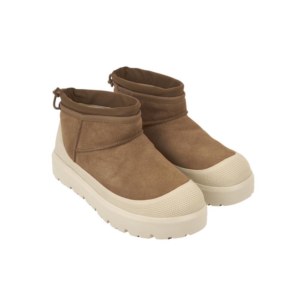 UGG Cl Ultra Mini Погода Замша Теплые Универсальные Круглый Носок Короткие Зимние Ботинки Мужские ботинки 1174196-CWTC