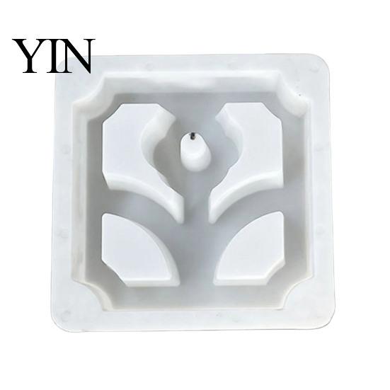 Outdoor Floor Tile DIY Kit Plastic Stepping Stones Mold, Reusable Concrete Mold for Garden Walkway Path Maker, Durable Casting Personalized