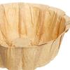 4 Inch 100 Pcs Mini Fluted Tube Pan Liner Nonstick Greaseproof Heat Resistant Paper Cake Pan Liners for Pie Scone