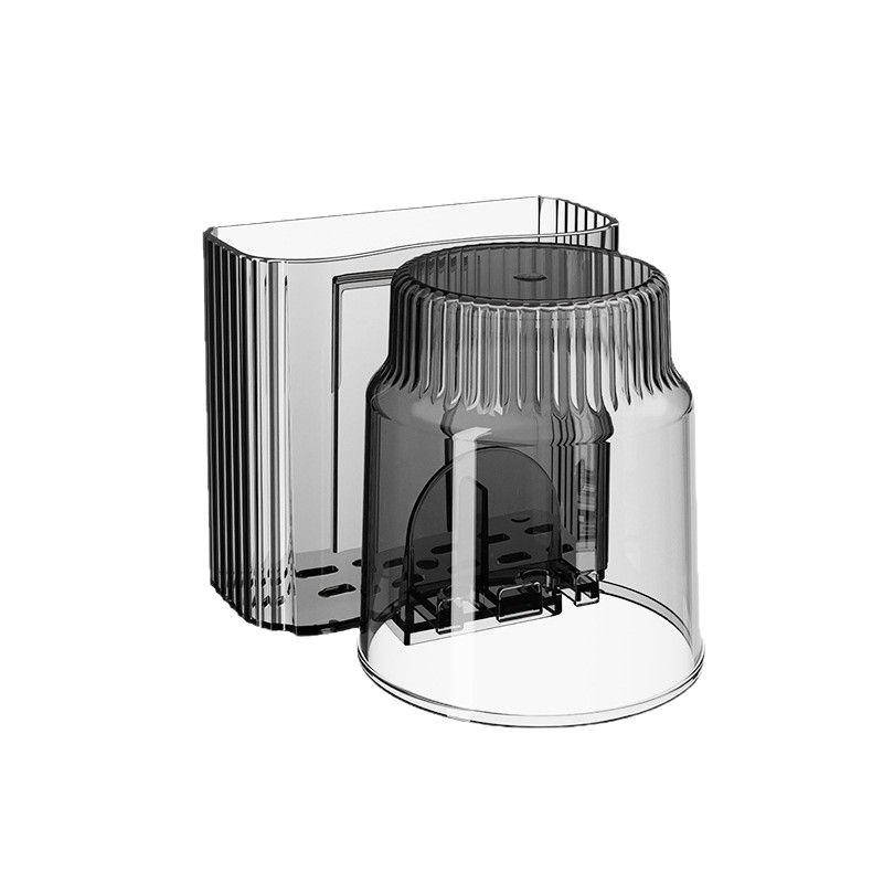 Настенный набор для ванной без сверления: Подставка для зубных щеток и стакан для полоскания рта