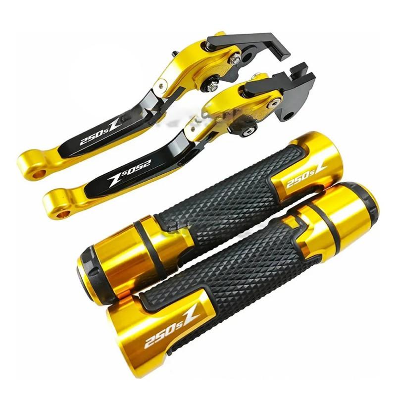 CNC Aluminum Brake Clutch Lever Handlebar Grips Italika 250SZ Motorcycle Upgrade Anti-Slip Performance Parts
