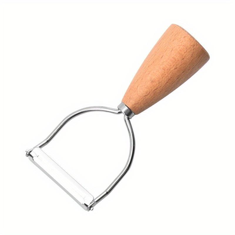 4 шт./набор из нержавеющей стали: дынерезка, сырорезка, овощечистка, деревянная ручка, пресс для картофеля, венчик для взбивания яиц, кухонный инструмент с деревянной ручкой